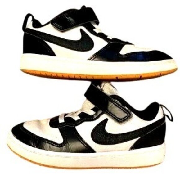Nike Court Player One Billy Borough Low 2 White‎ Black Panda Size 7c - Picture 1 of 7